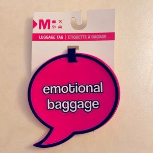 MYTAGALONGS Luggage Tag: “Emotional baggage”